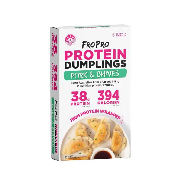 Protein Dumplings Pork & Chives