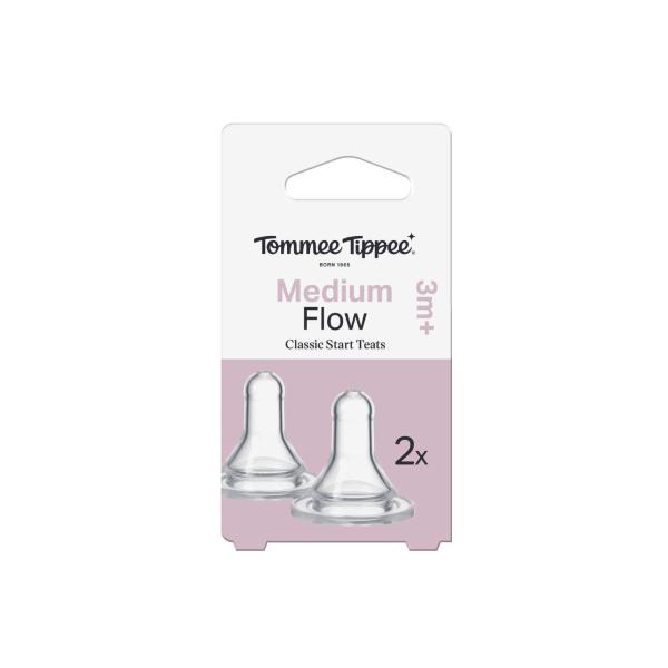 Narrow Neck Medium Flow Teat 3m+