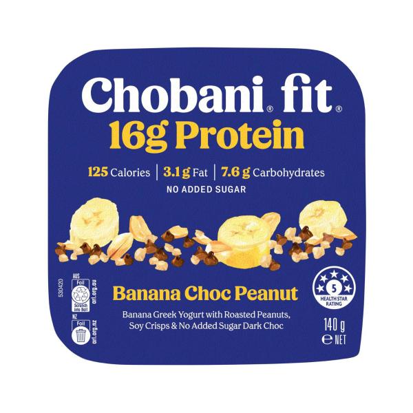 16g Flip High Protein Greek Yogurt Banana Choc Peanut