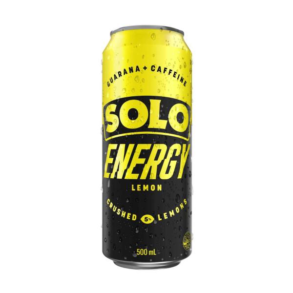 Energy Drink Lemon Can