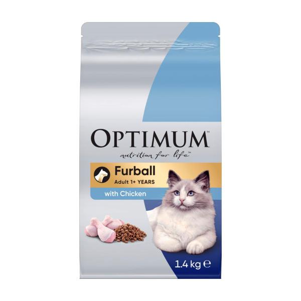 Dry Cat Food Furball Chicken