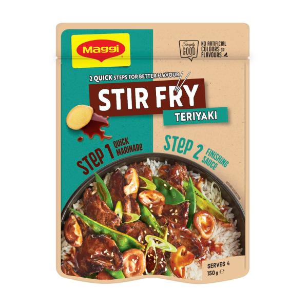 Stir Fry Asian Style Teriyaki Sesame Flavour