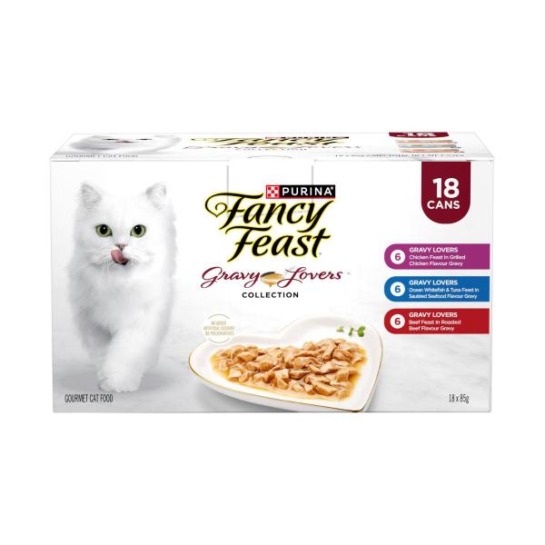 Classic Cat Food Collections Gravy Lovers 18x85g
