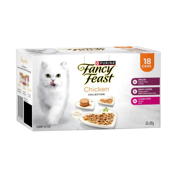 Classic Cat Food Collection Chicken 18x85g