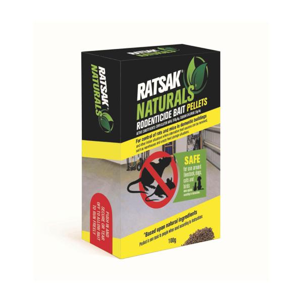 Naturals Rodenticide Bait Pellets
