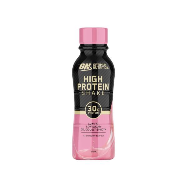 High Protein Strawberry Shake