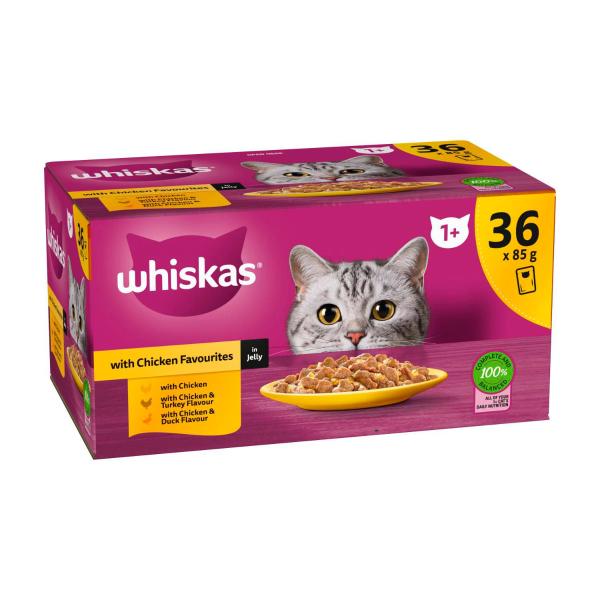 Favourites Chicken Selections Cat Food 36x85g
