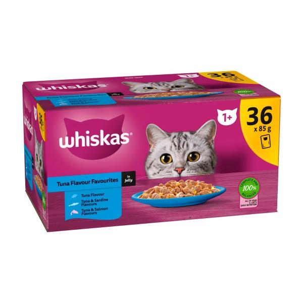 Favourites Tuna Selections Cat Food 36x85g