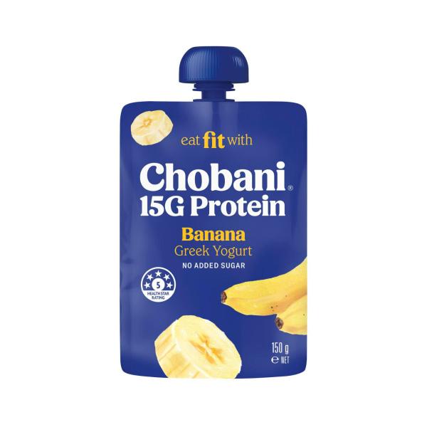 15g High Protein Greek Yogurt Banana Pouch