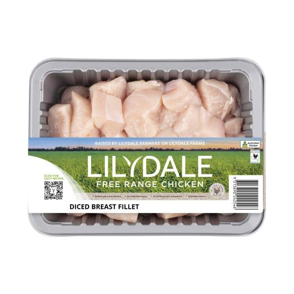 Free Range Chicken Breast Diced