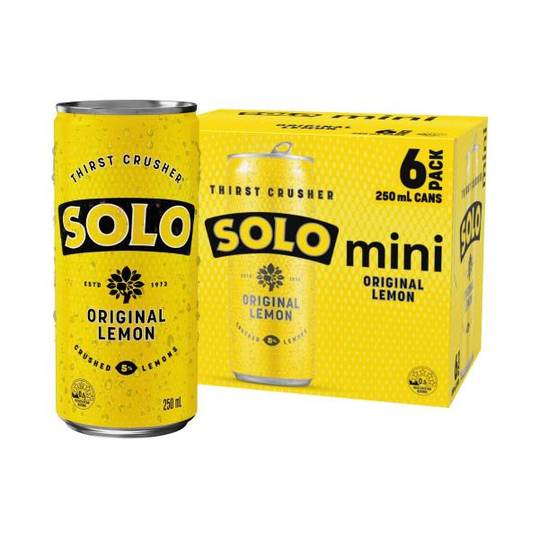Soft Drink Mini Cans 6x250ml