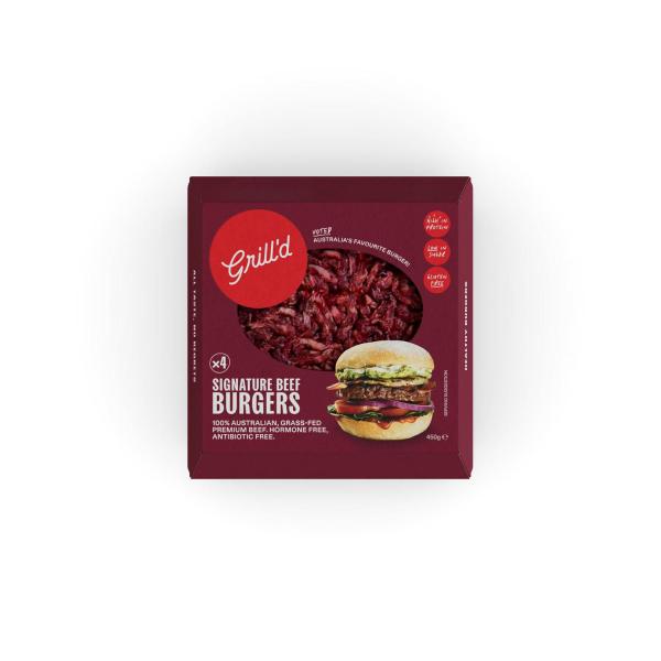 Signature Beef Burger 4 Pack
