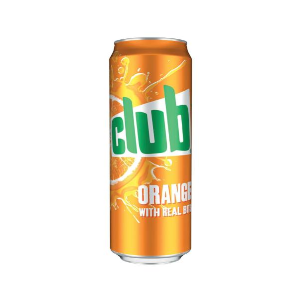 Orange Slim Can