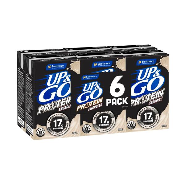 Up&go Protein Energize Vanilla 6x250ml
