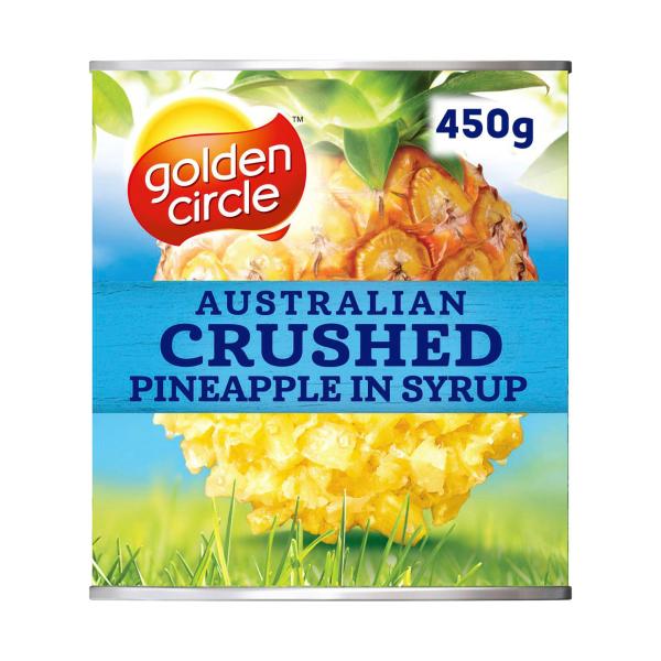 Australian Pineapple Crushed In Syrup