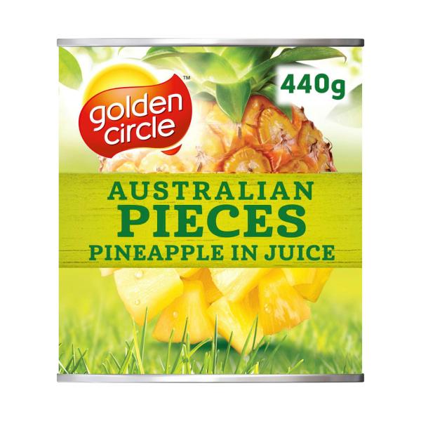 Australian Pineapple Pieces In Juice