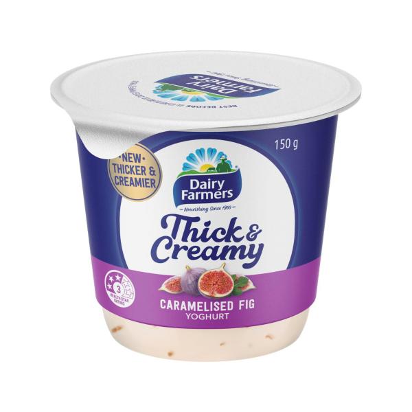 Thick & Creamy Caramelised Fig Yoghurt