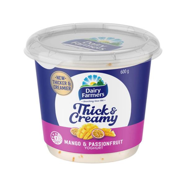 Thick & Creamy Yoghurt Mango & Passionfruit