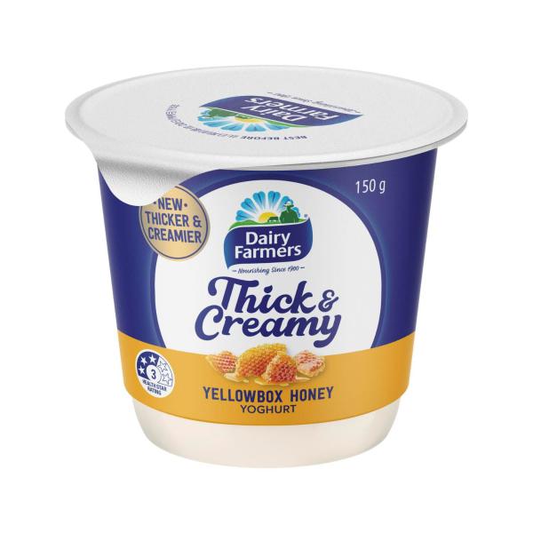Thick & Creamy Yoghurt Yellow Box Honey