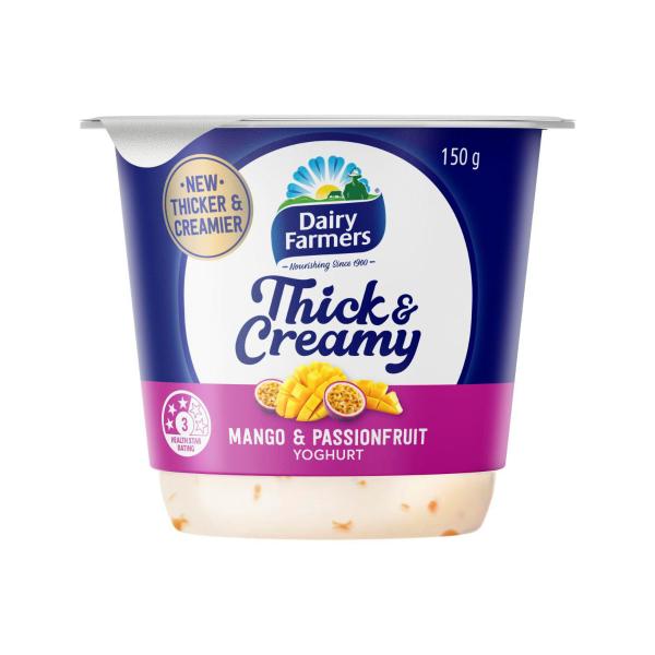 Thick & Creamy Mango Passionfruit Yoghurt