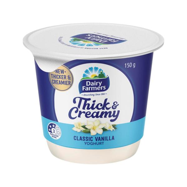 Thick & Creamy Classic Vanilla Yoghurt
