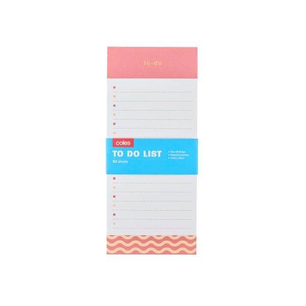 To Do List 52 Sheets