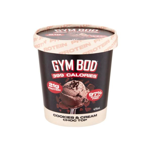 Cookies & Cream Choc Top Protein Ice Cream
