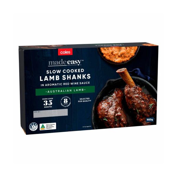 Slow Cooked Lamb Shanks