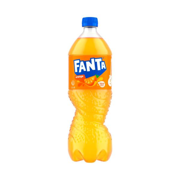 Orange Soft Drink Bottle
