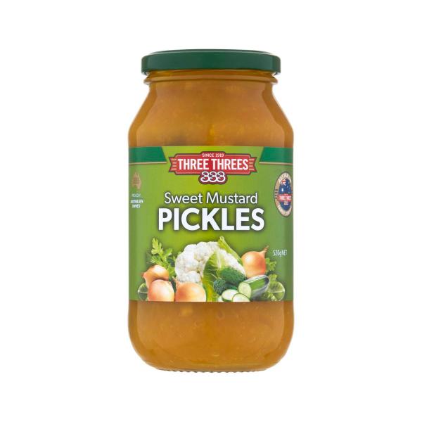 Sweet Mustard Pickles