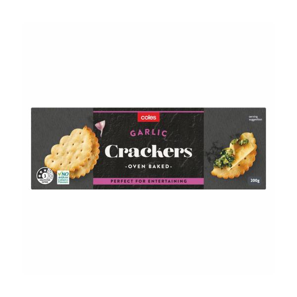 Garlic Crackers