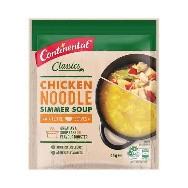 Chicken Noodle Soup Serves 4