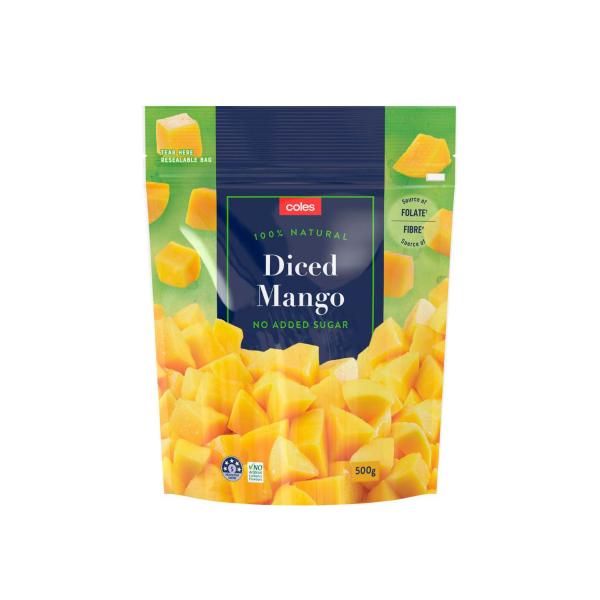 Frozen Fruit Diced Mango