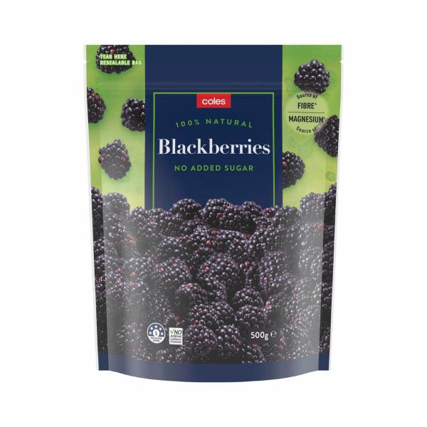Frozen Fruit Blackberries