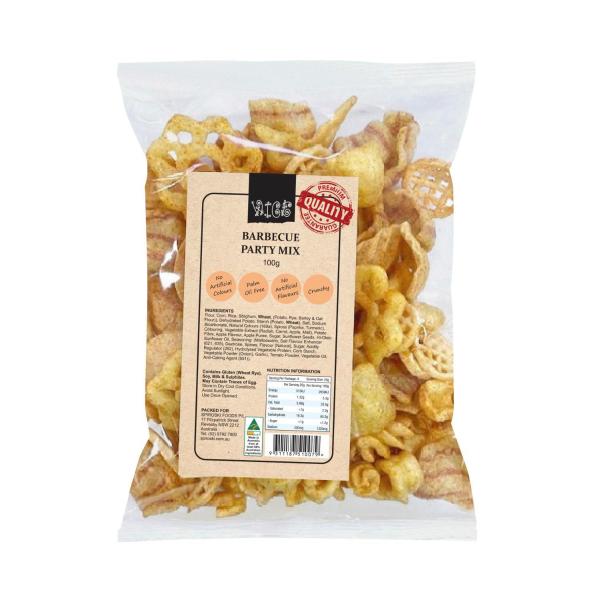 BBQ Party Mix Snacks