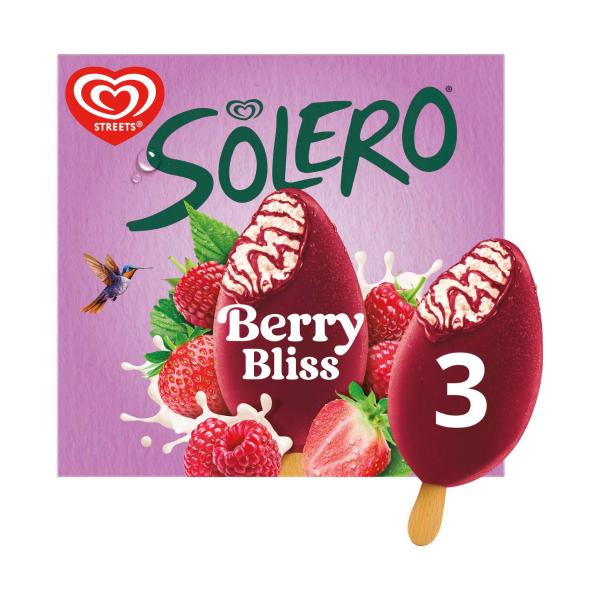 Solero Berry Bliss Sticks 3 Pack