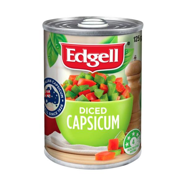 Australian Grown Diced Capsicum
