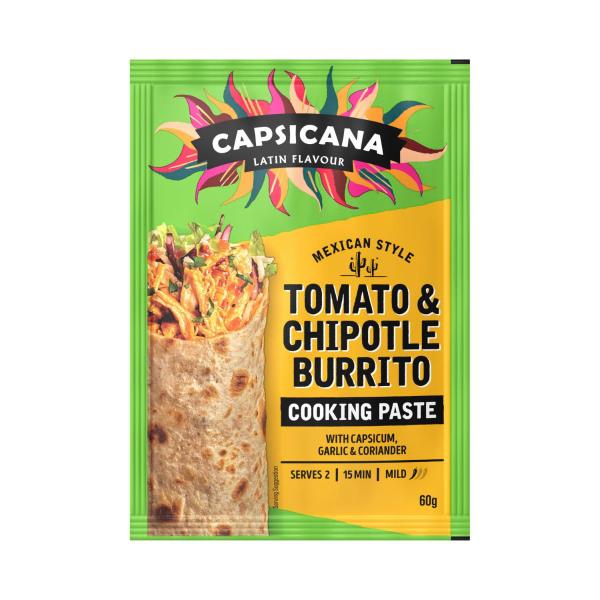 Mexican Style Burrito Tomato & Chipotle Paste