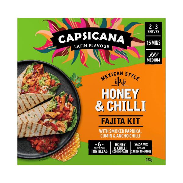Mexican Style Honey & Chilli Fajita Kit