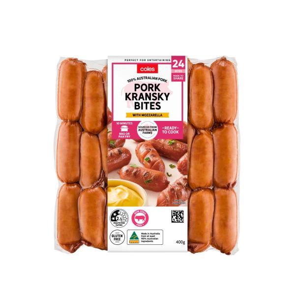Entertaining Pork Kransky Bites