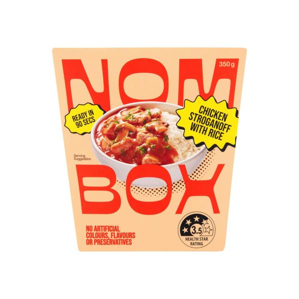 Meal Box Chicken Stroganoff With Rice