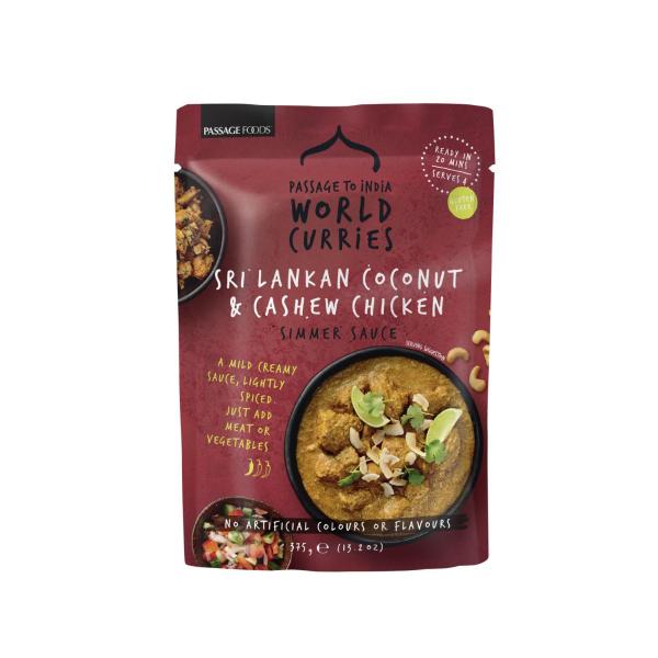 Coconut & Cashew Chicken Simmer Sauce Pouch