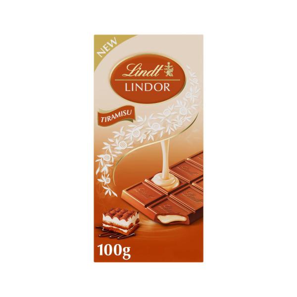 Lindor Tiramisu Milk Chocolate Block