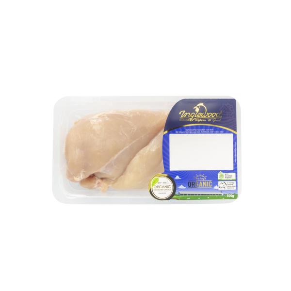 Free Range Organic Chicken Breast Fillets Skin Off