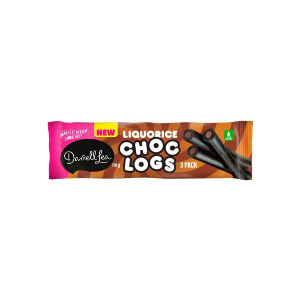 Triple Chocolate Liquorice Logs