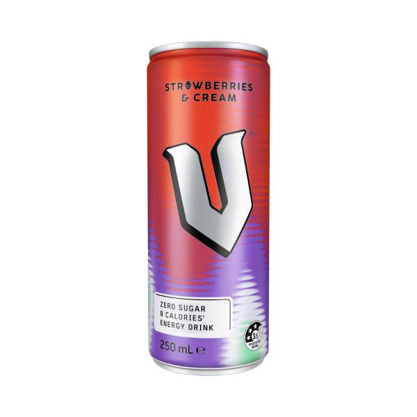 Energy Drink Strawberries & Cream