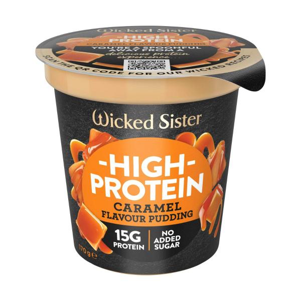 High Protein Pudding Caramel