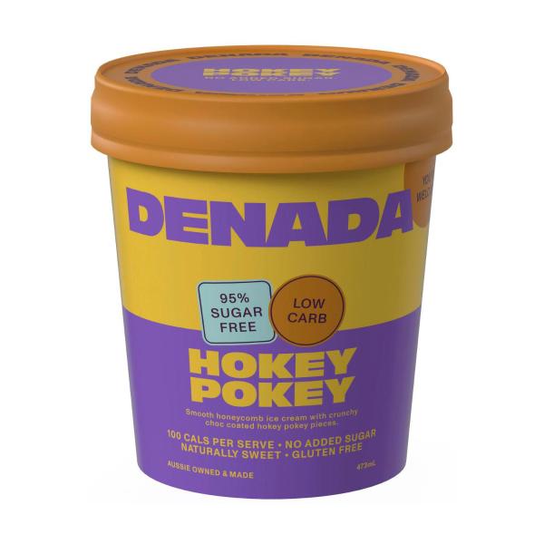 No Added Sugar Hokey Pokey Ice Cream