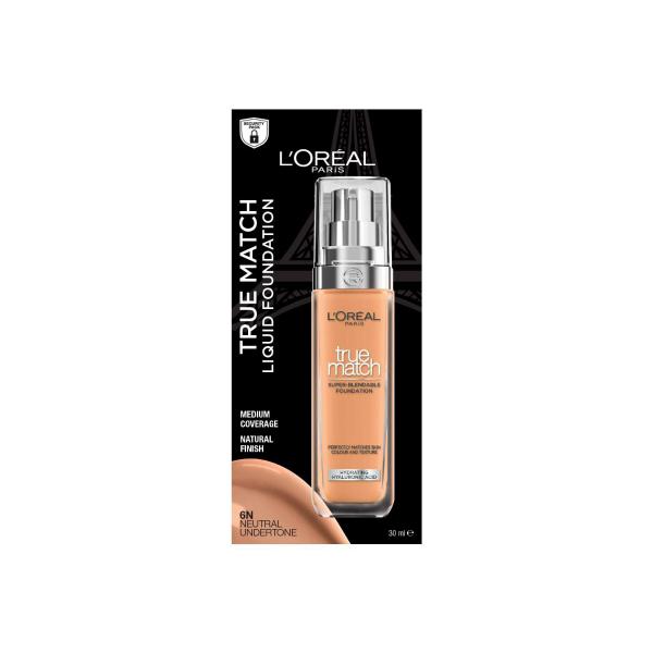 Paris True Match Liquid Foundation N6 Honey