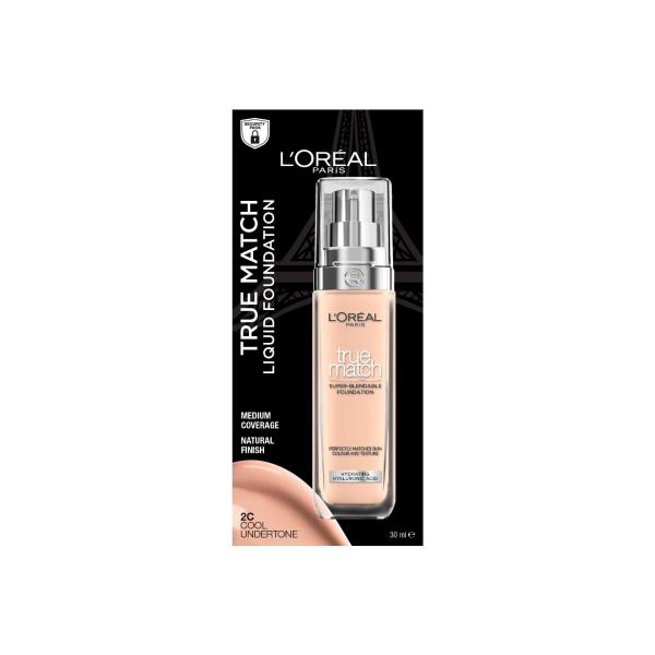 Paris True Match Liquid Foundation C2 Rose Vanilla